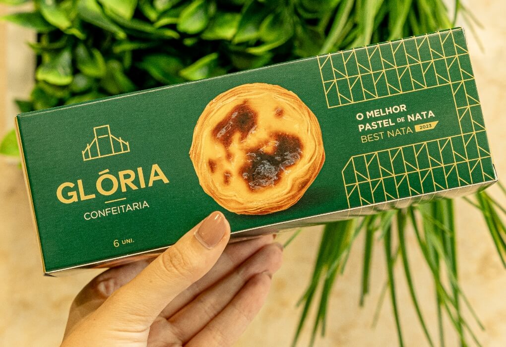 Embalagem Pastel de Nata Glória